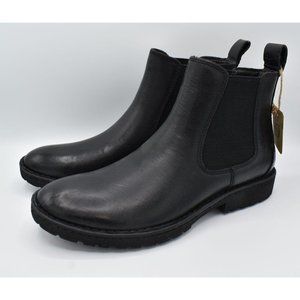 Born Mens Size 10 Julian Black Leather Chelsea Boots